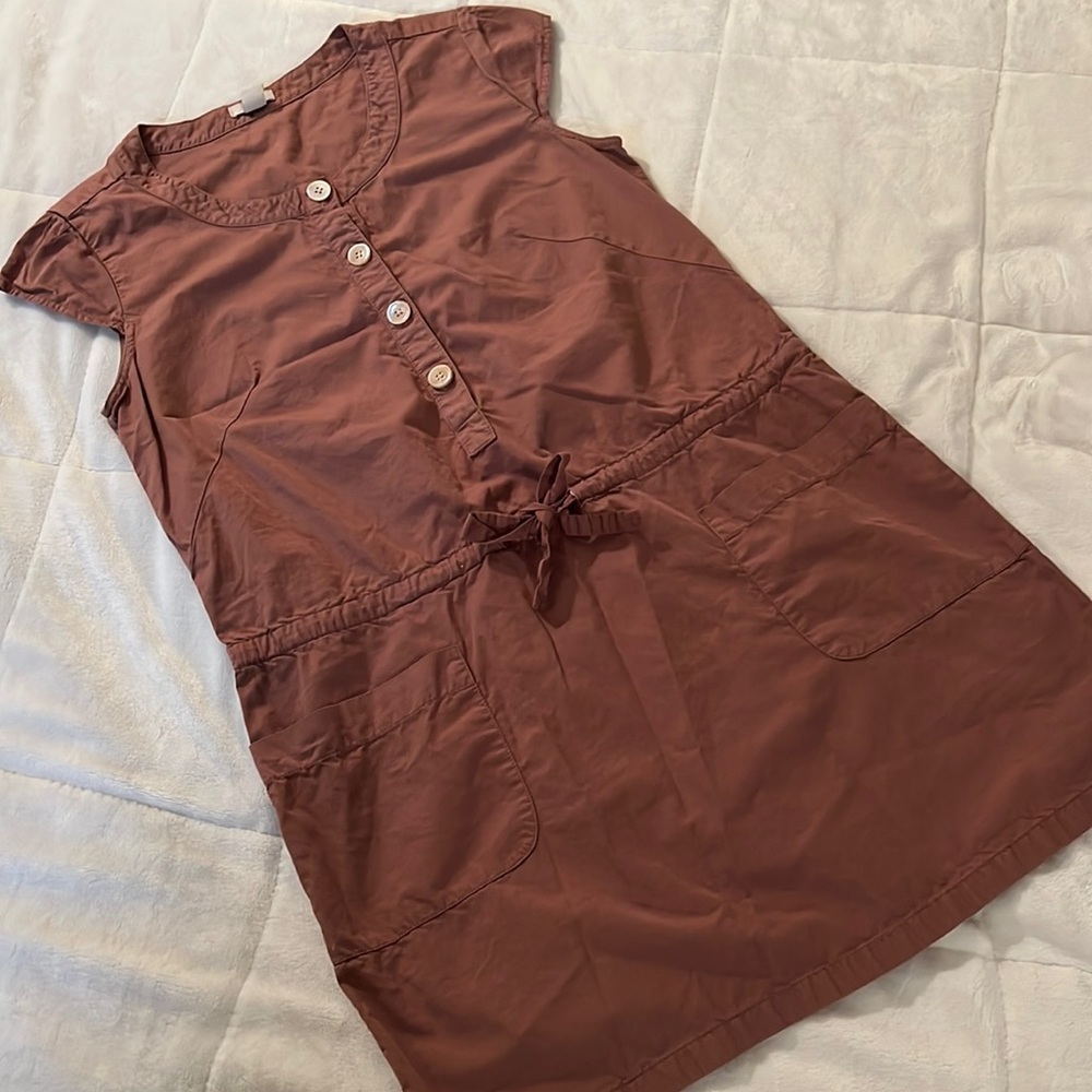 J. Crew brown dress size 8